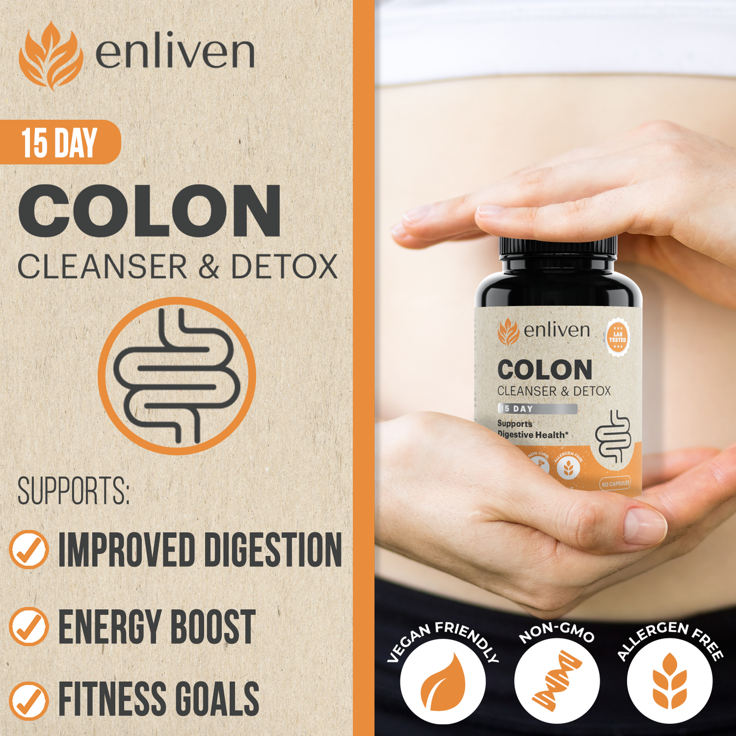 Colon Cleanser & Detox 15 Day