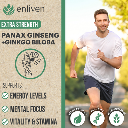 Panax Ginseng + Ginkgo Biloba